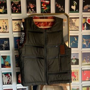 Letasca Puffer vest reversible